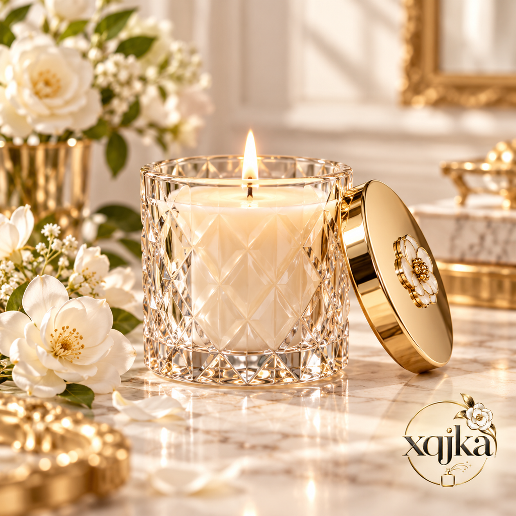 Fleur Crystal Scented Candle
