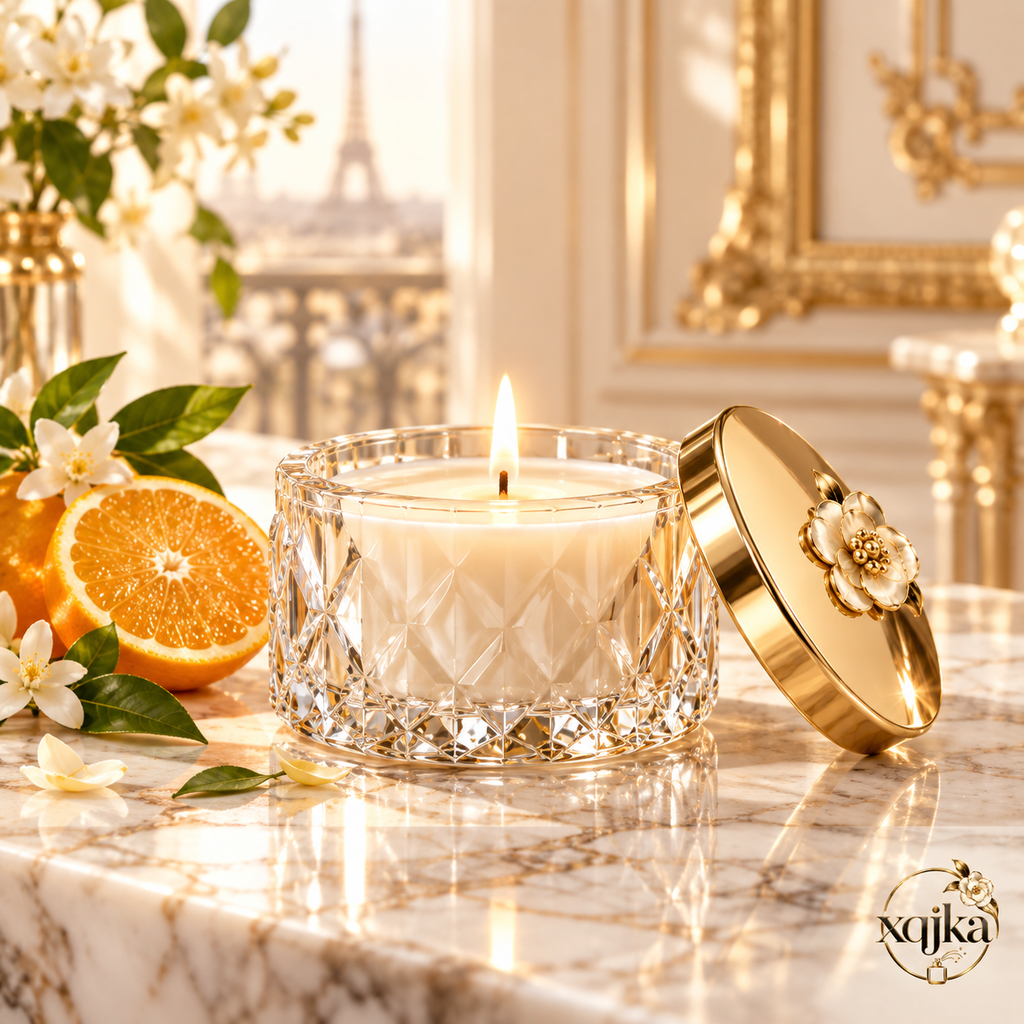 Citrus Crystal Scented Candle