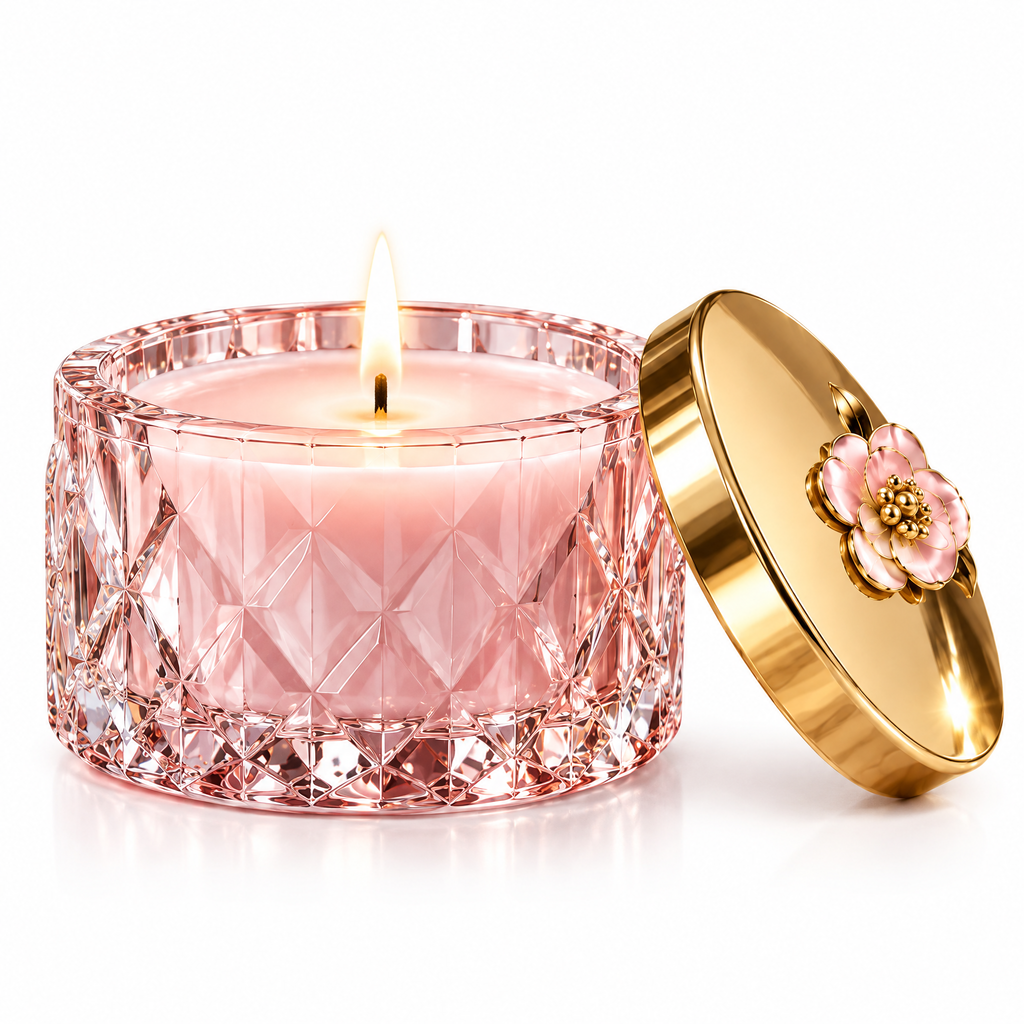 Citrus Crystal Scented Candle
