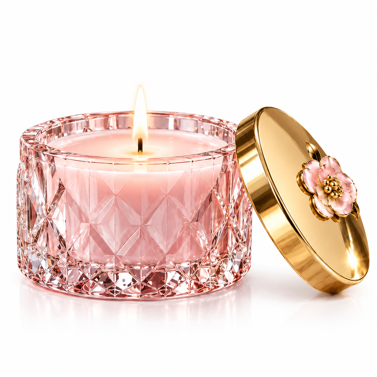 Citrus Crystal Scented Candle