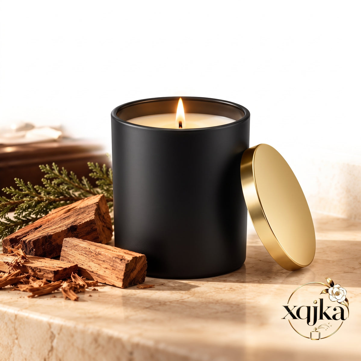 Cedar Noir Scented Candle