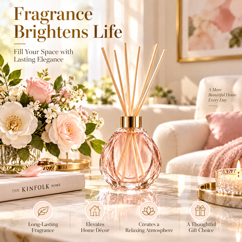 Camellia Rosé Reed Diffuser