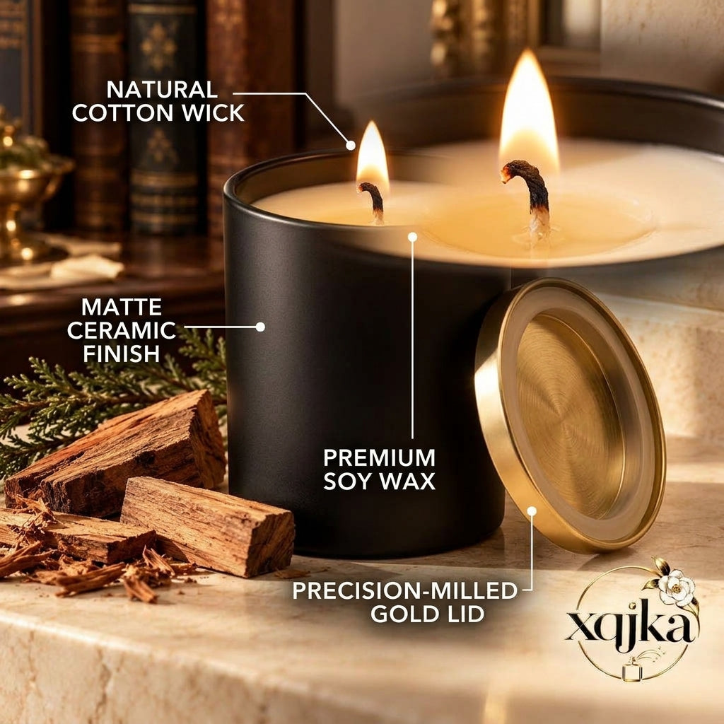 Cedar Noir Scented Candle